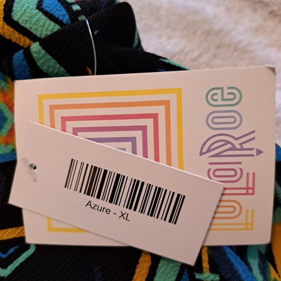 NEW LuLaRoe Azure Skirt Size XL - Picture 4 of 4